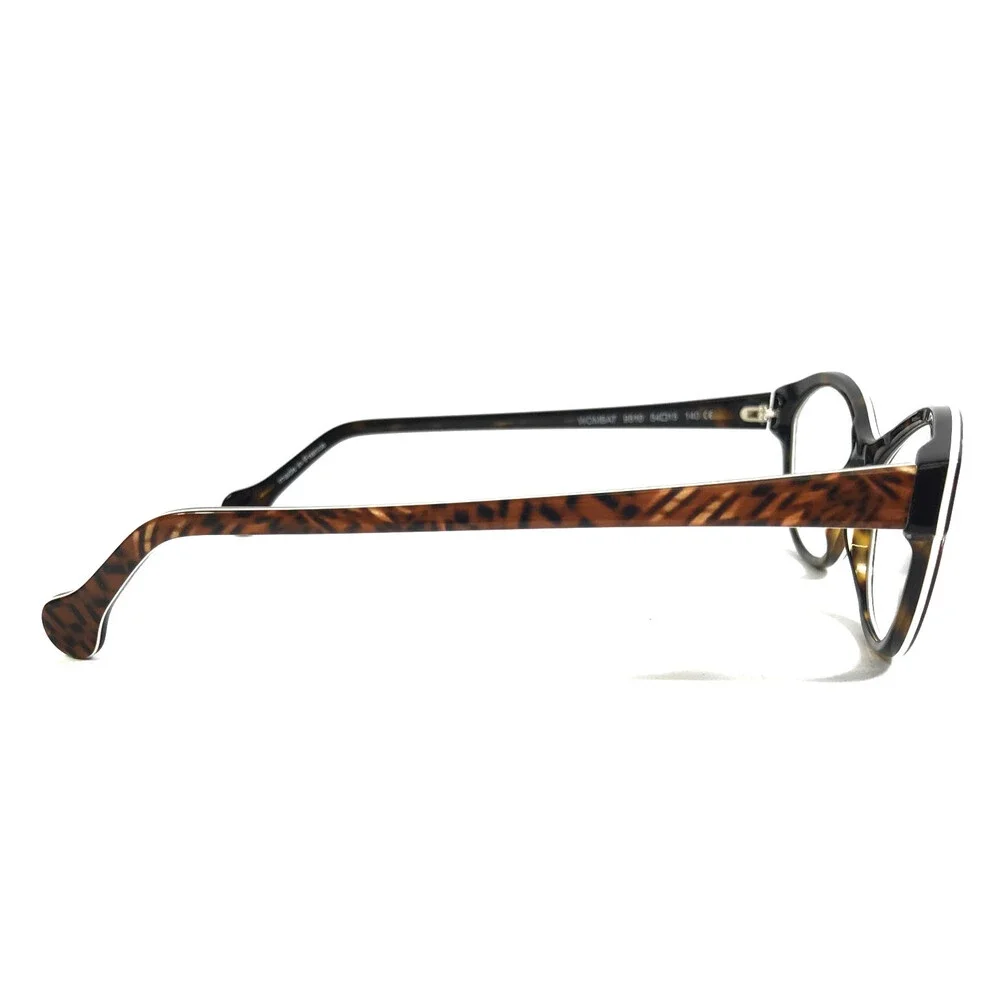 BOZ Eyeglasses Frames WOMBAT 9510 Panther Cream Brown Beige 54-15-140